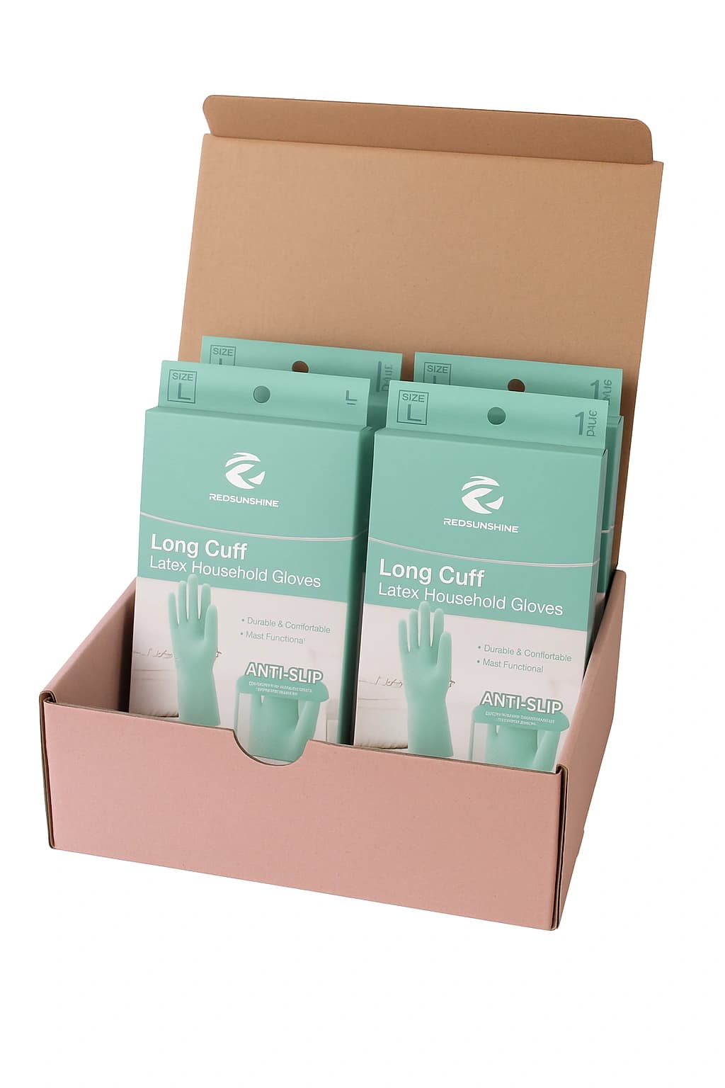 Display box for a private-label reusable glove range