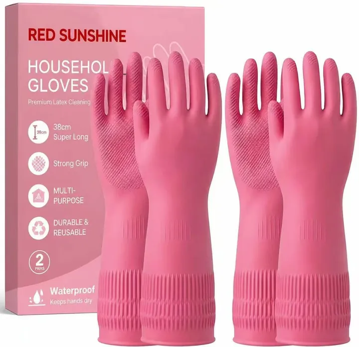 Rose pink 38 centimetre household glove box