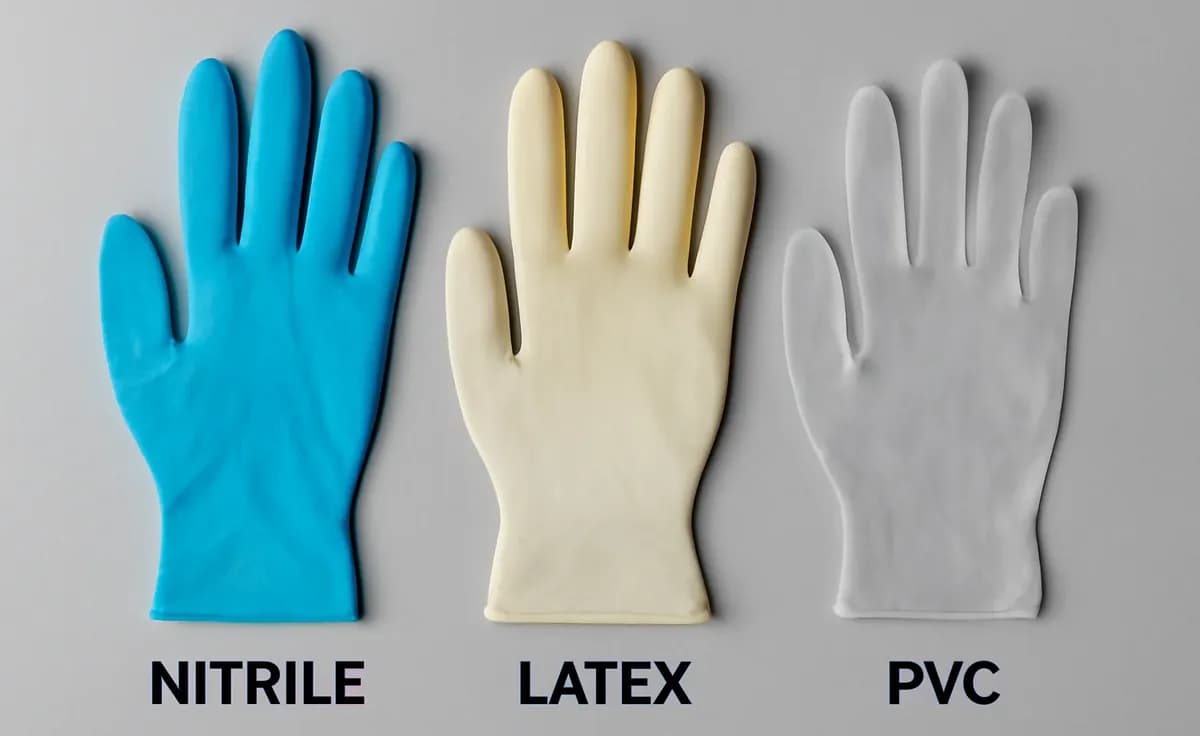 Reusable glove materials prepared for a task-specific buyer review