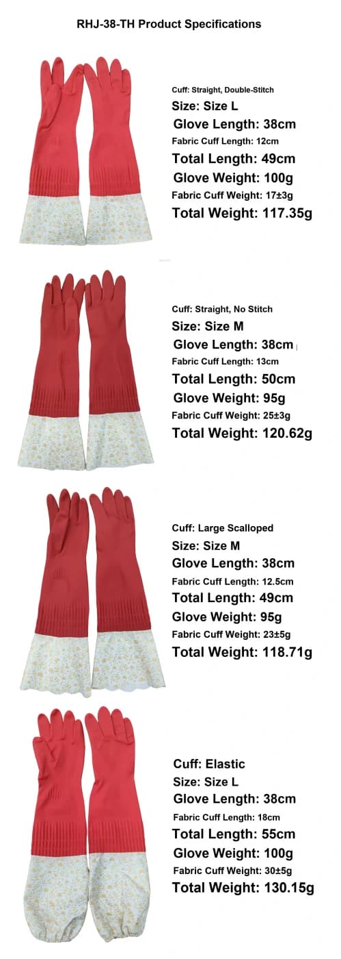 Household Latex Gloves RHJ-38-TH product view
